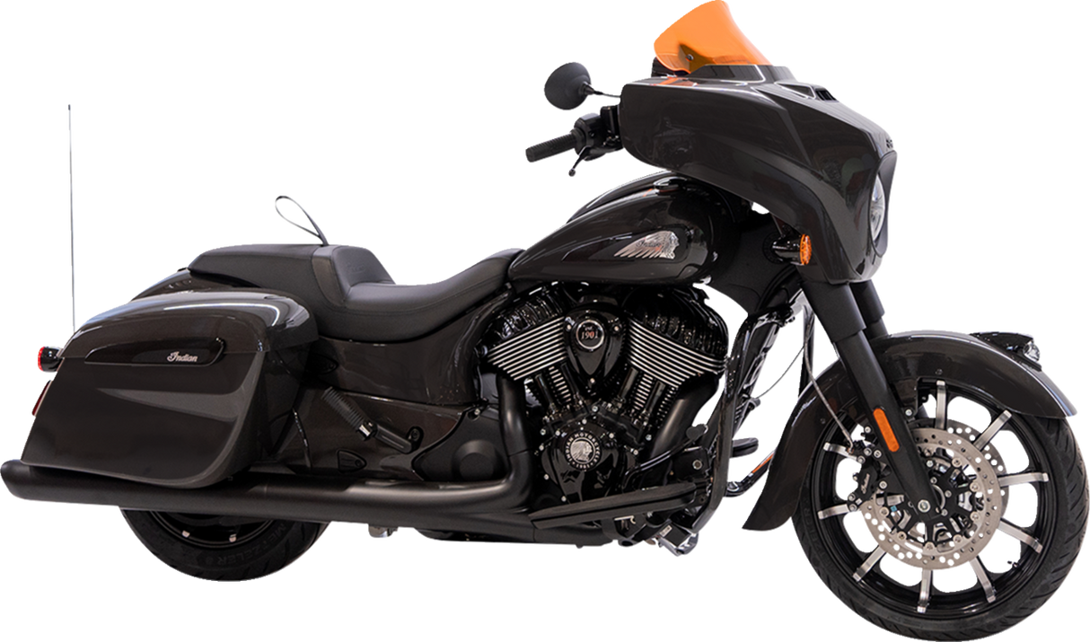 Kolor Flare™ Windshield - 10\" - Orange Ice 2014 - 2024