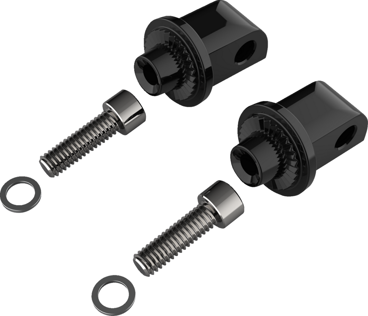 Peg Adapter - Passenger - Black - Indian 2014 - 2023