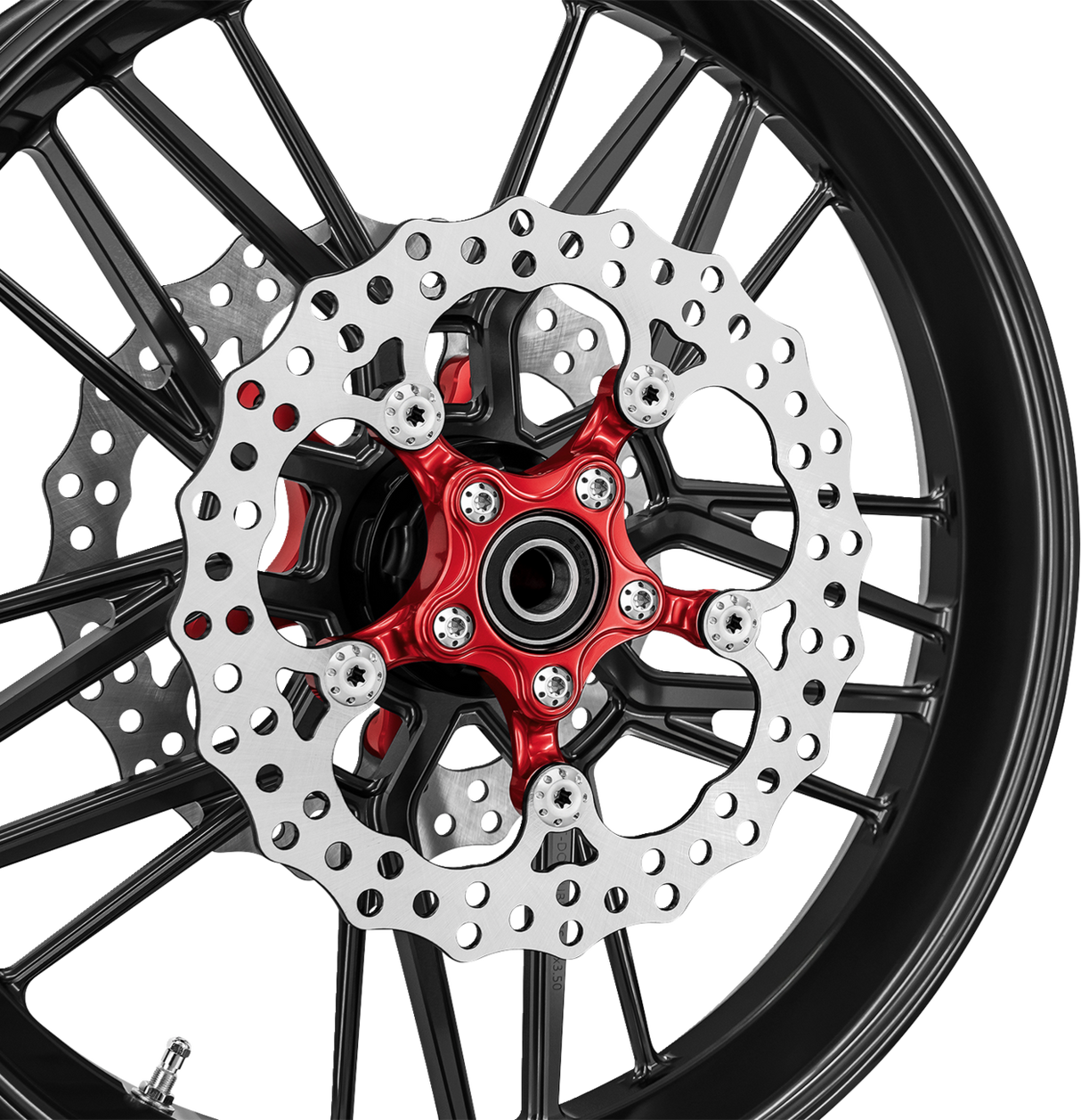 Spider Rotor - 11.8\" - Red 2000 - 2024