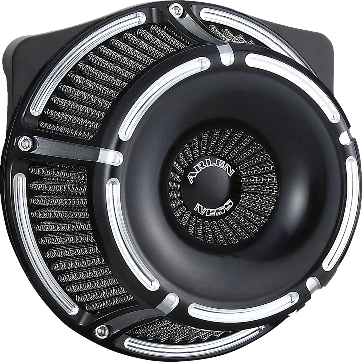 Inverted Series Air Cleaner Kit - Slot Track - Black 2023 - 2024