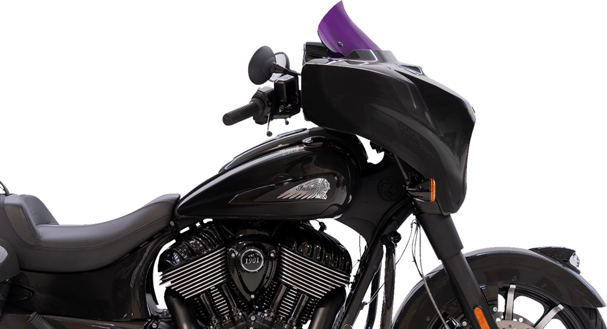 Kolor Flare™ Windshield - 10\" - Purple 2014 - 2024