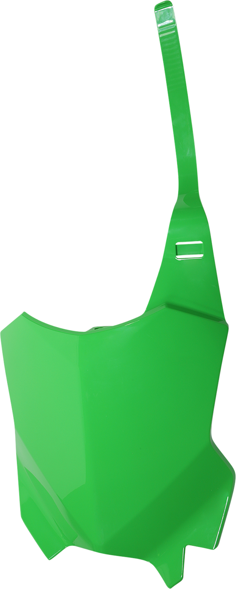 Front Number Plate - Green 2016 - 2023