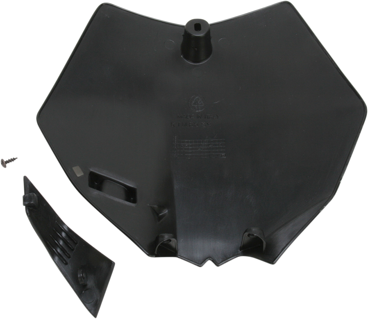 Front Number Plate - Black 2009 - 2015