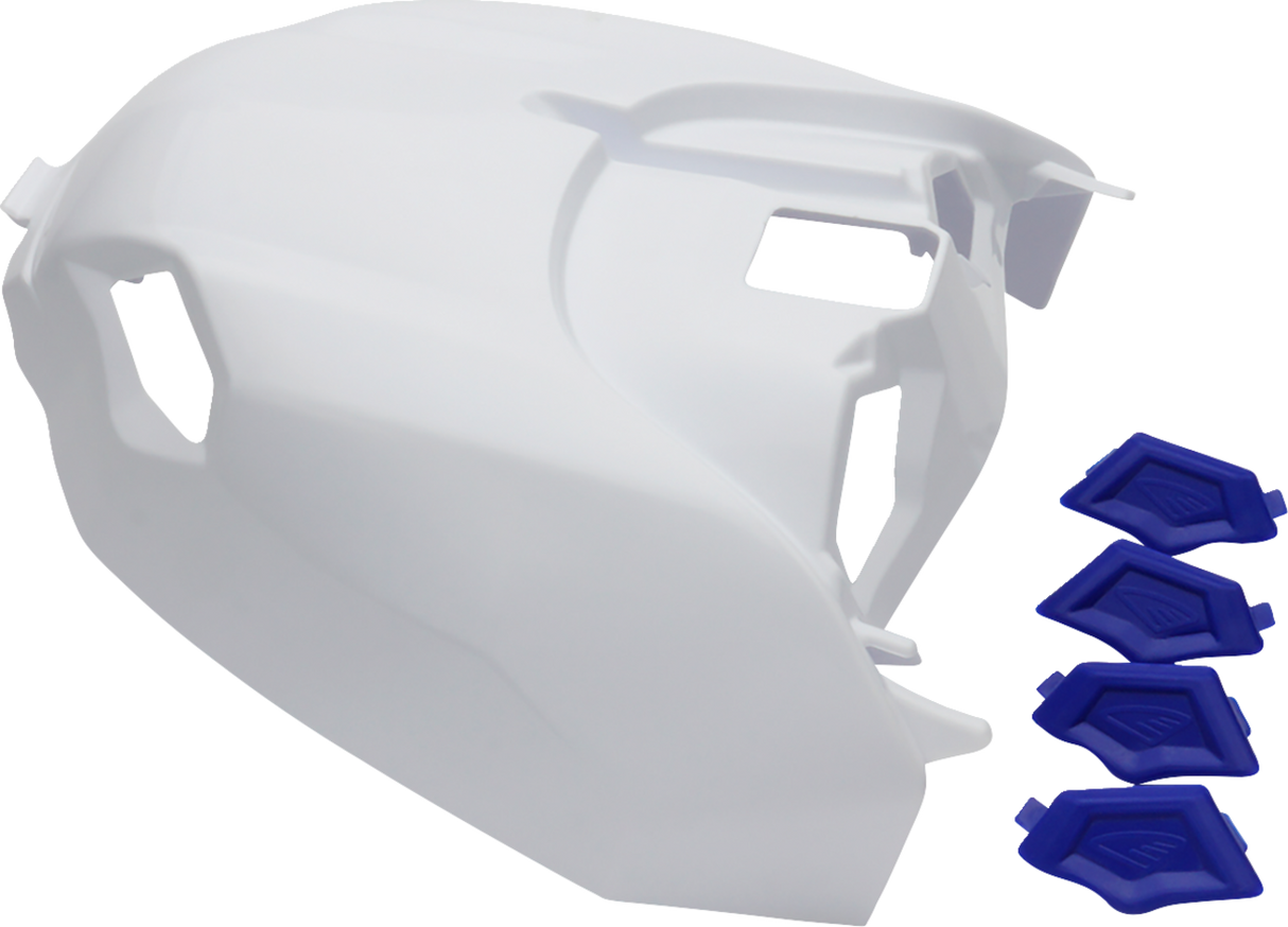 Air Box Cover - Vented - White - Yamaha 2023 - 2024
