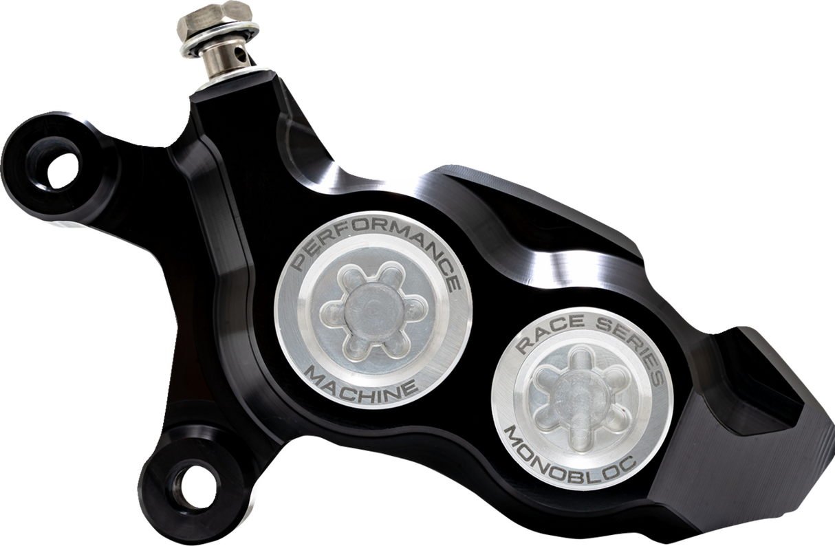 Caliper - 137 X 4B - Left - Black Anodized with Clear Bore Caps 2006 - 2024