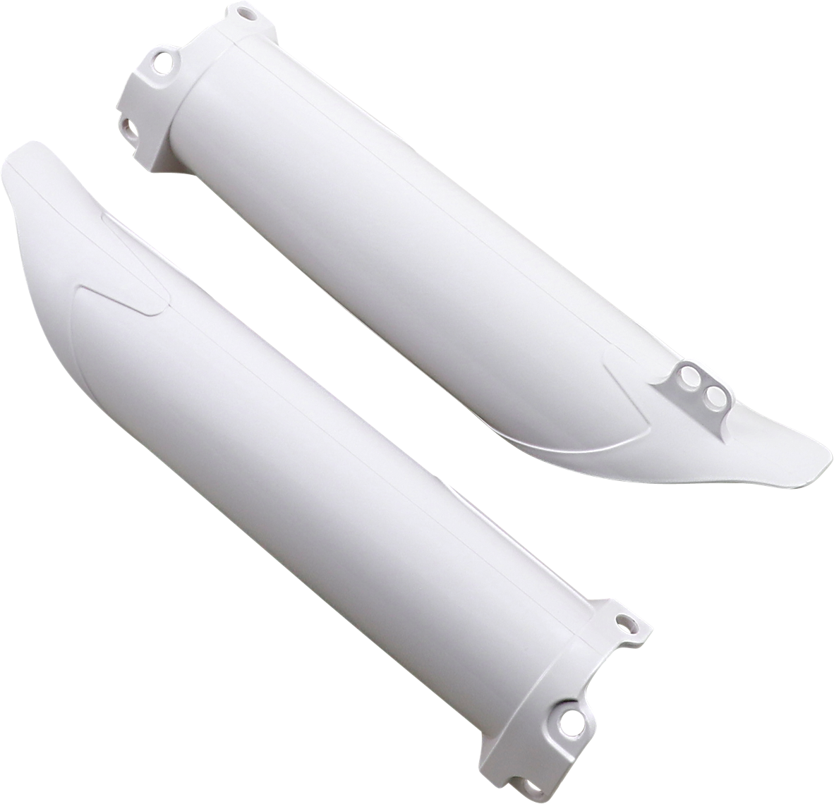 Lower Fork Covers - White 2003 - 2019