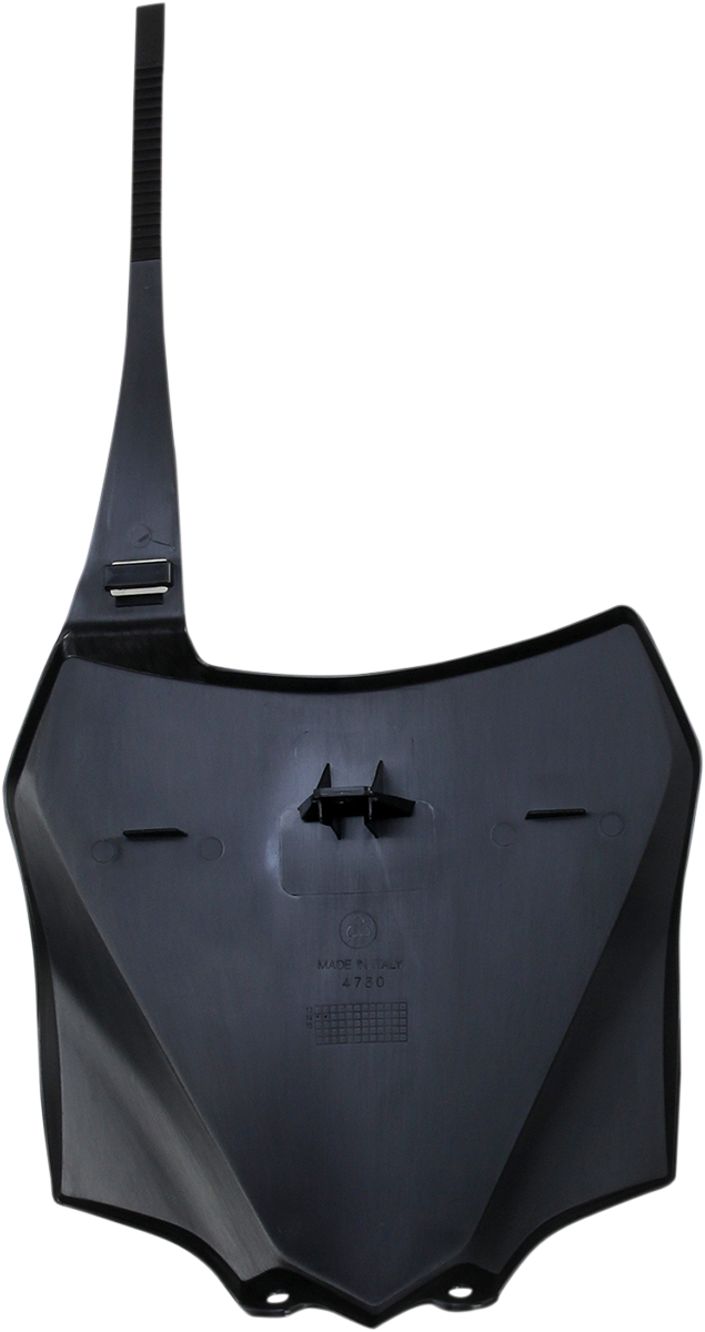 Front Number Plate - Black 2014 - 2023