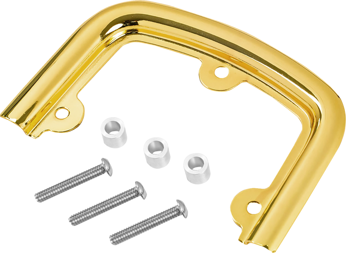 Sissy Bar Pad Bracket - Gold 2008 - 2025