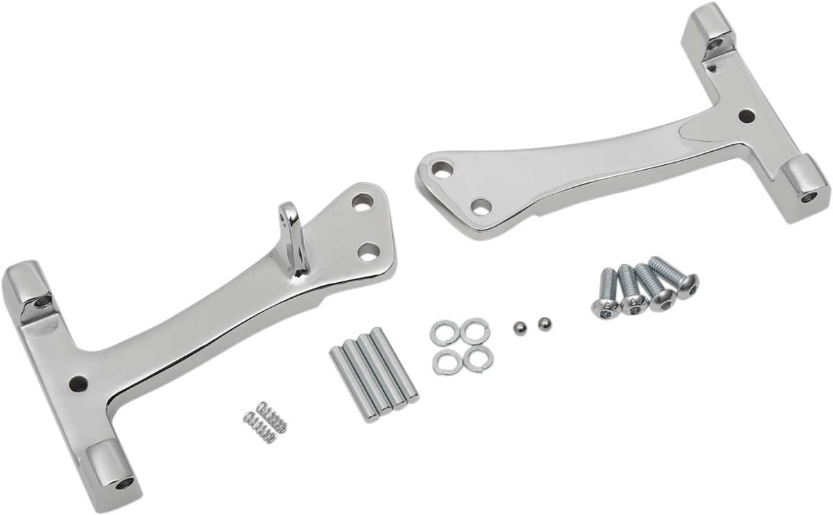 Passenger Floorboard Mount - Chrome - FXD/FLD 2006 - 2017