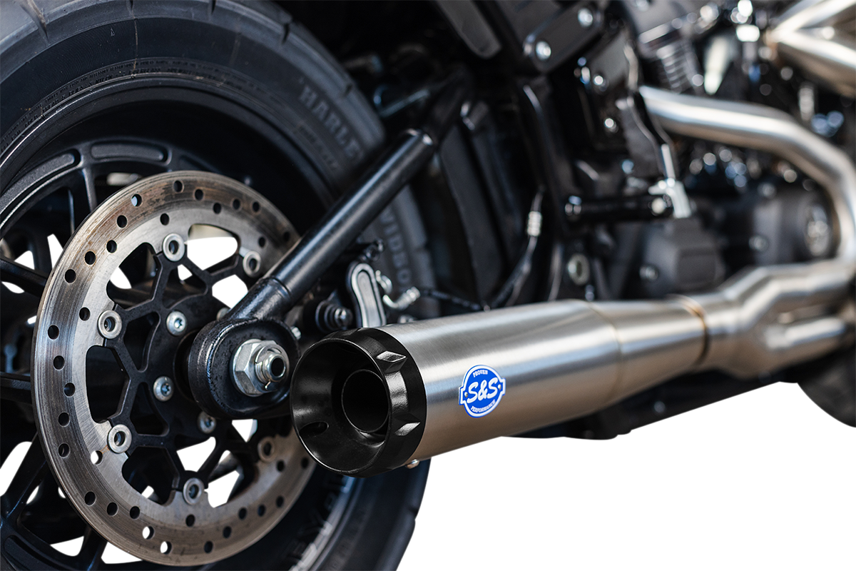 SuperStreet 2:1 50 State Exhaust System - M8 Softail - Stainless Steel 2018 - 2022