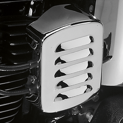 Coil Cover - Louvered - Chrome - Harley Davidson 1965 - 1999