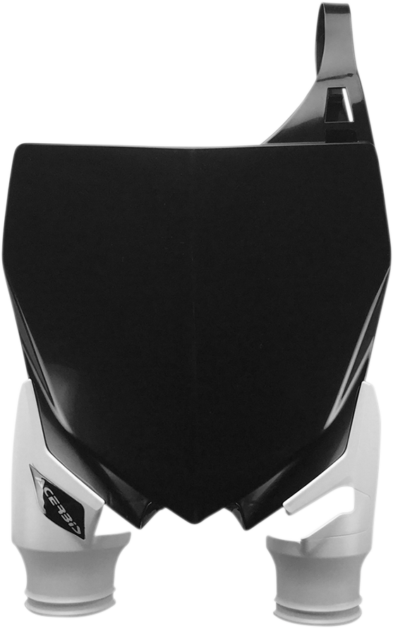 Raptor Number Plate - Black/White 2010 - 2020