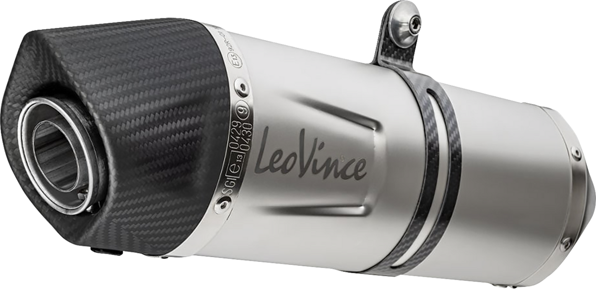 LV One EVO Slip-On Muffler - Stainless Steel - Tiger 900 2024 - 2025