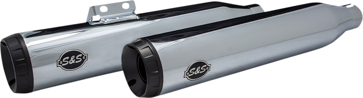 Grand National Slip-On Mufflers - Chrome 2018 - 2022