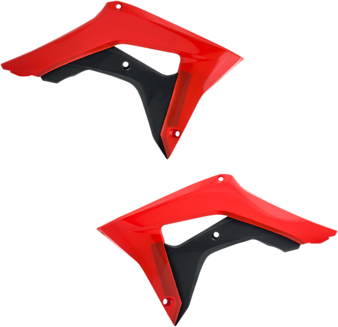 Radiator Shrouds - Red/Black 2017 - 2021