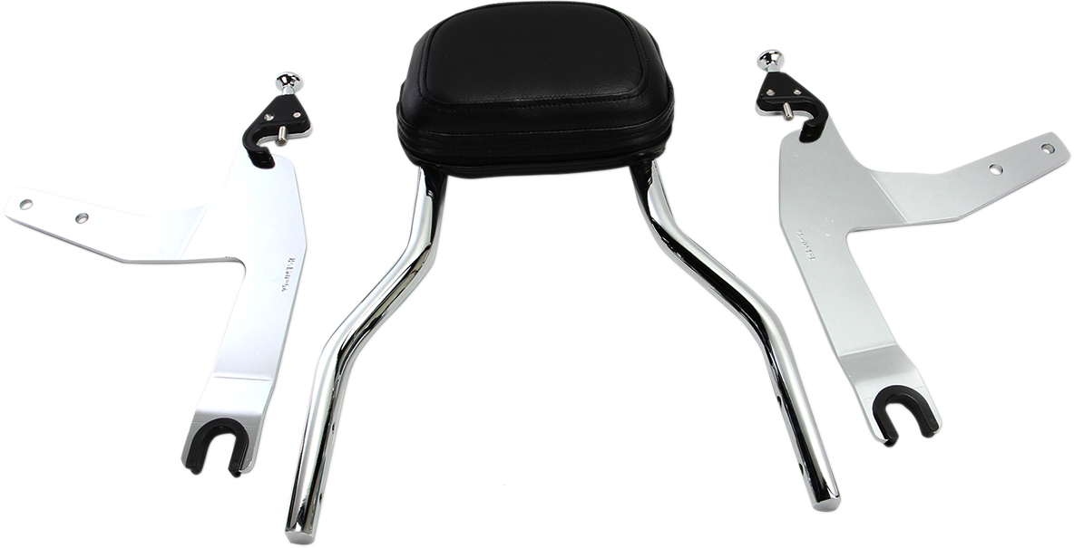 Backrest Kit - 14\" - Chrome - Softail 2006 - 2017