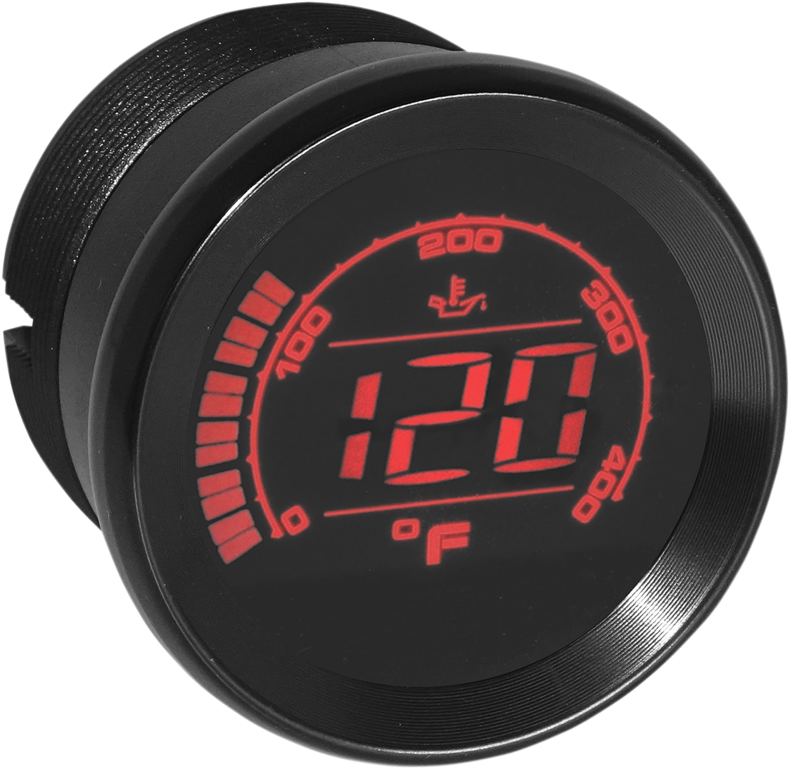 HD-02 Oil Temperature Gauge - Black - 2\" 2004 - 2013