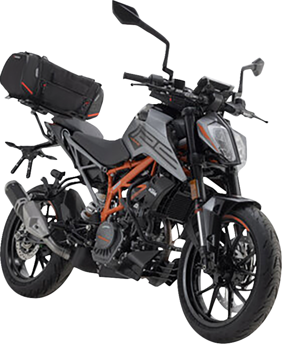Rackpack Tail Bag System - Black - KTM Duke 125/390 \'17-\'23 2017 - 2023