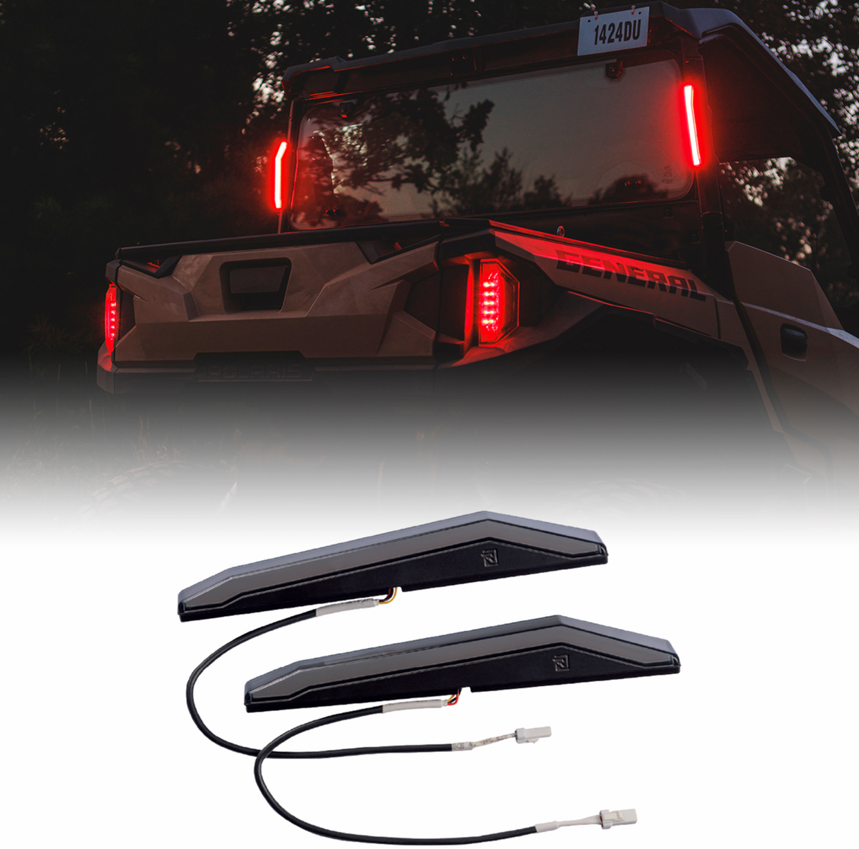 Running/Brake Light - Red - General 2017 - 2025