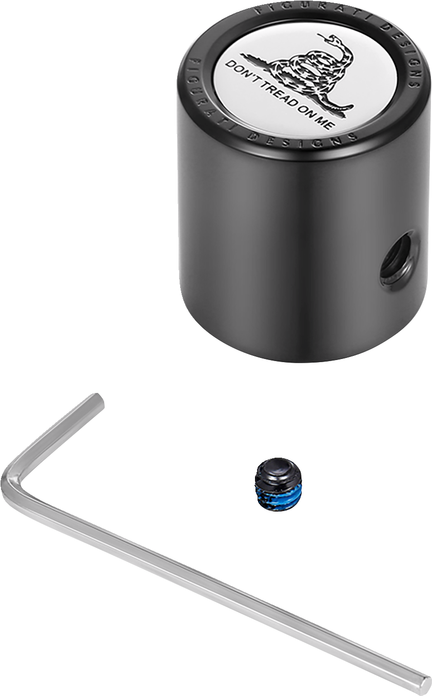 Heel-Toe Shifter Cover - Don\'t Tread On Me - Black 1984 - 2022