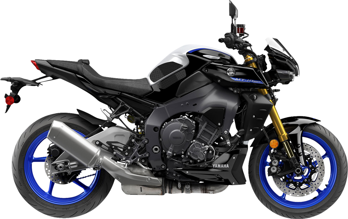 Traction Pad Tank Grips - Volcano - Black - MT-10 2022 - 2025