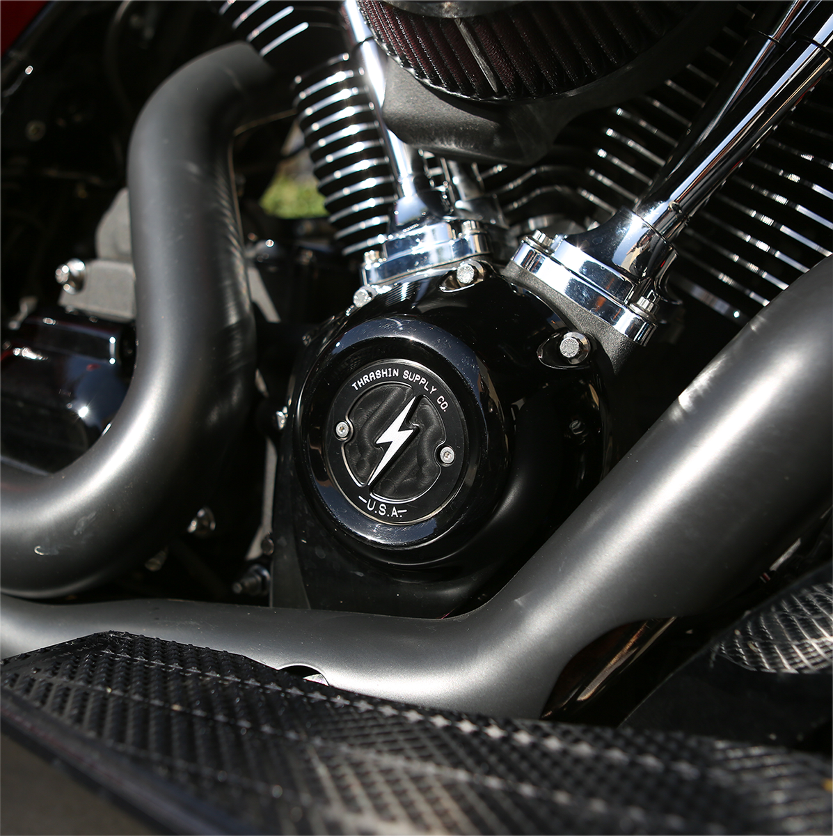 Points Cover - Dished - Black - M8 2017 - 2023