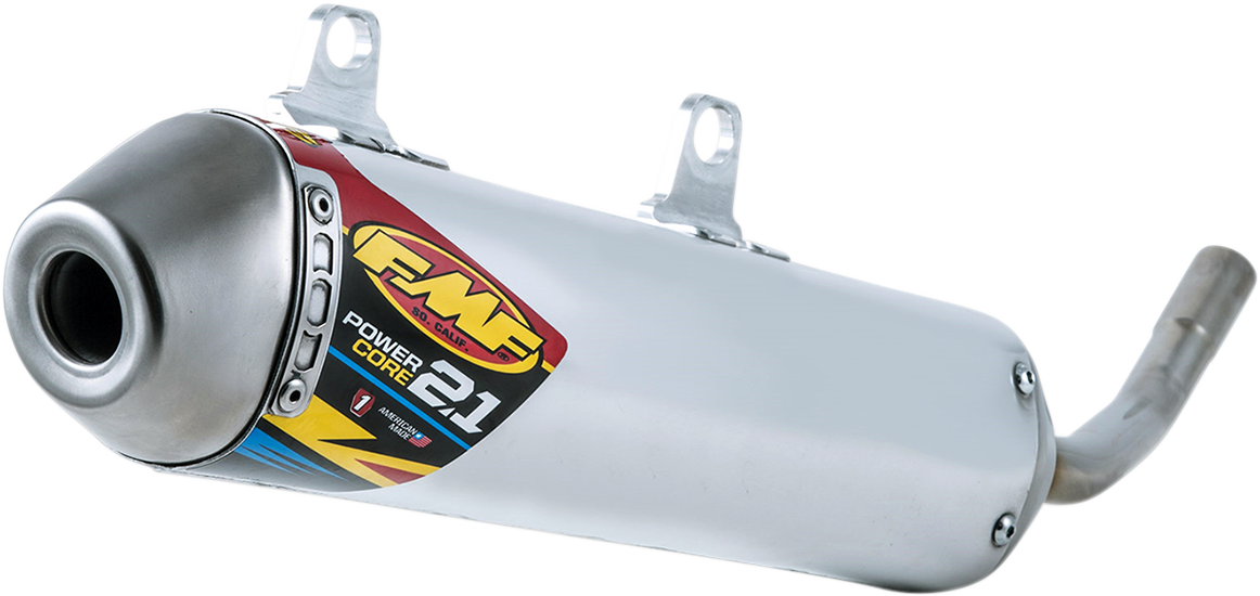 Powercore 2.1 Muffler - Aluminum 2017 - 2019