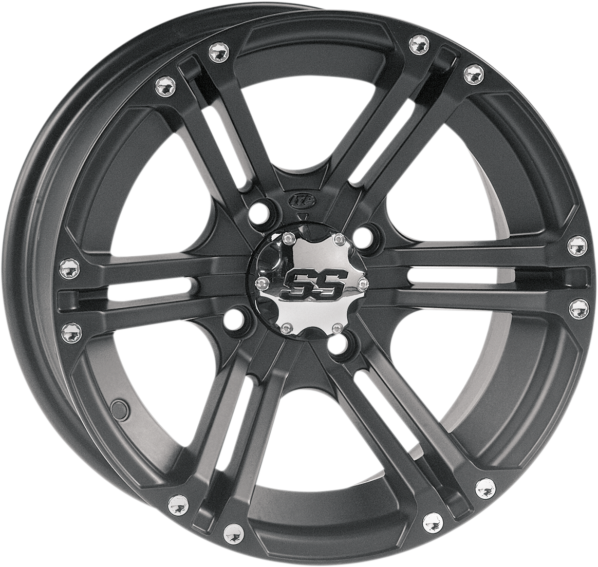 Wheel - SS212 Alloy - Front - Black - 14x6 - 4/137 - 4+2 1992 - 2023