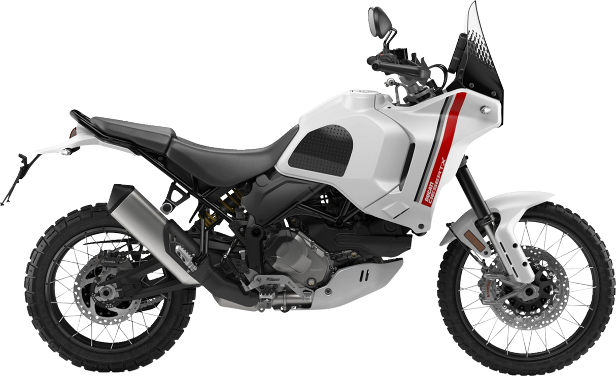 Traction Pad Tank Grips - Volcano - Black - DesertX 2022 - 2025