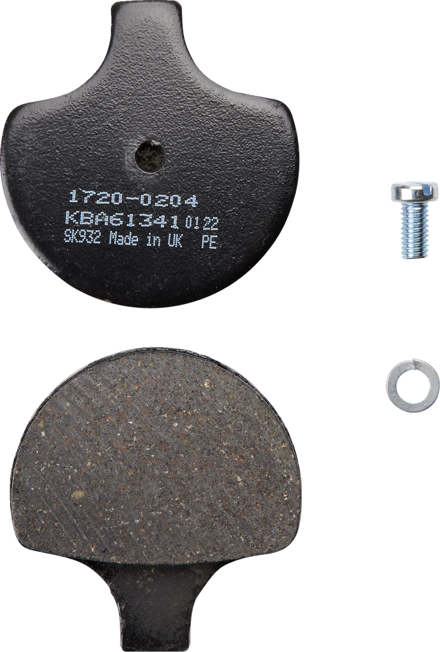 Organic Brake Pads - Harley-Davidson 1986 - 2011