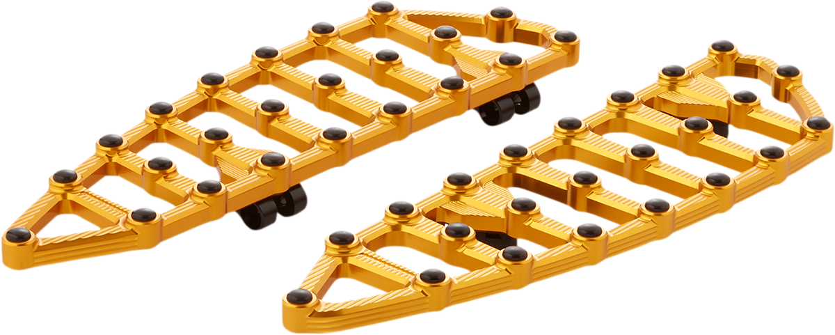 MX Driver Floorboards - Gold 2018 - 2020