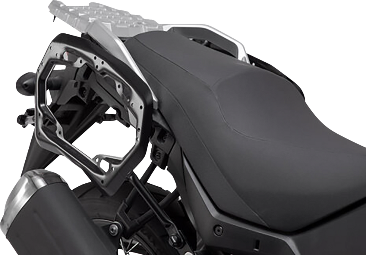 TRAX ADV Aluminum Case System - Black - Suzuki V-Strom 650 \'16-\'24 2016 - 2024