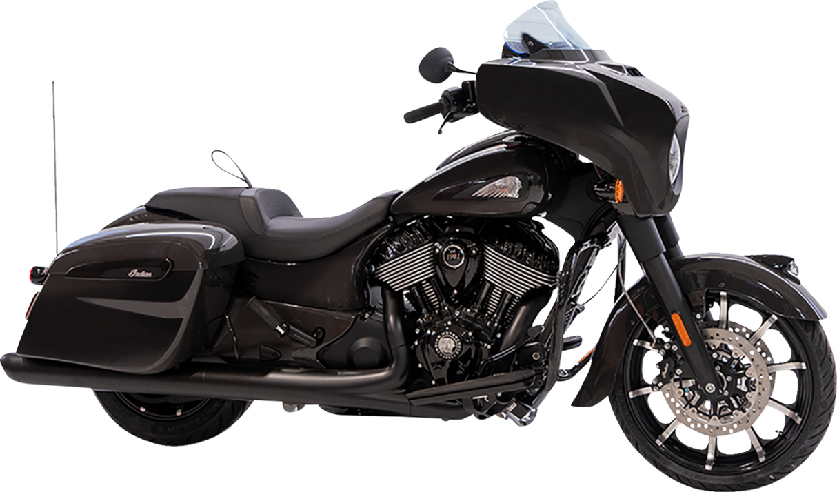 Kolor Flare™ Windshield - 10\" - Blue Ice 2014 - 2024