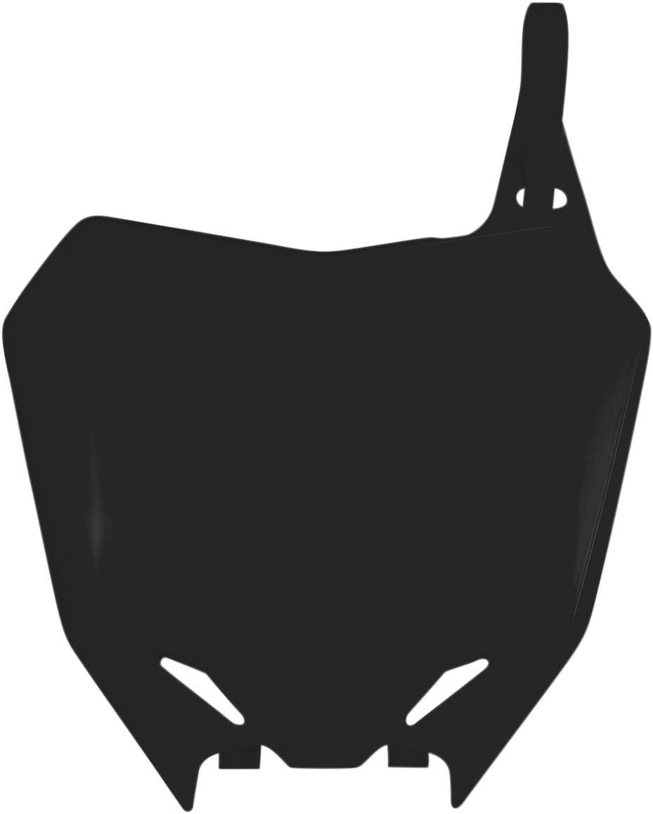 Front Number Plate - Black 2008 - 2018