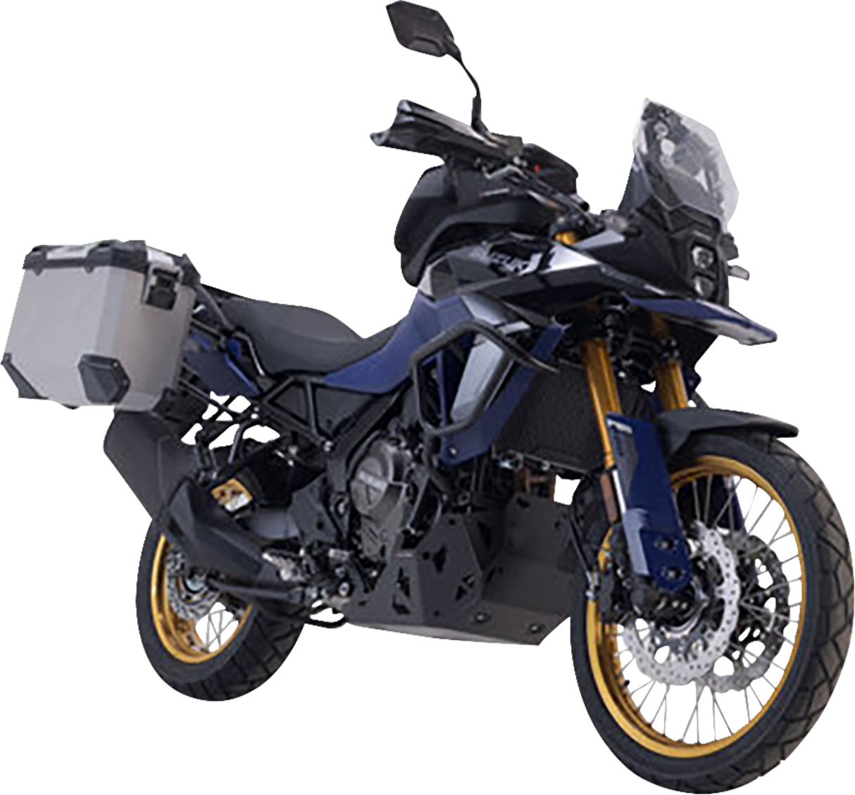 TRAX ADV Aluminum Case System - Silver - Suzuki V-Strom 800 \'23-\'24 2023 - 2024