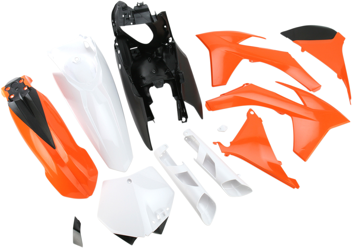 Full Replacement Body Kit - OEM \'11 Orange/Black/White 2011 - 2011