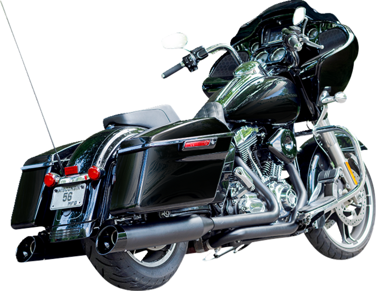 4-1/2\" Black MK45 Cutlass Performance Mufflers 1995 - 2016