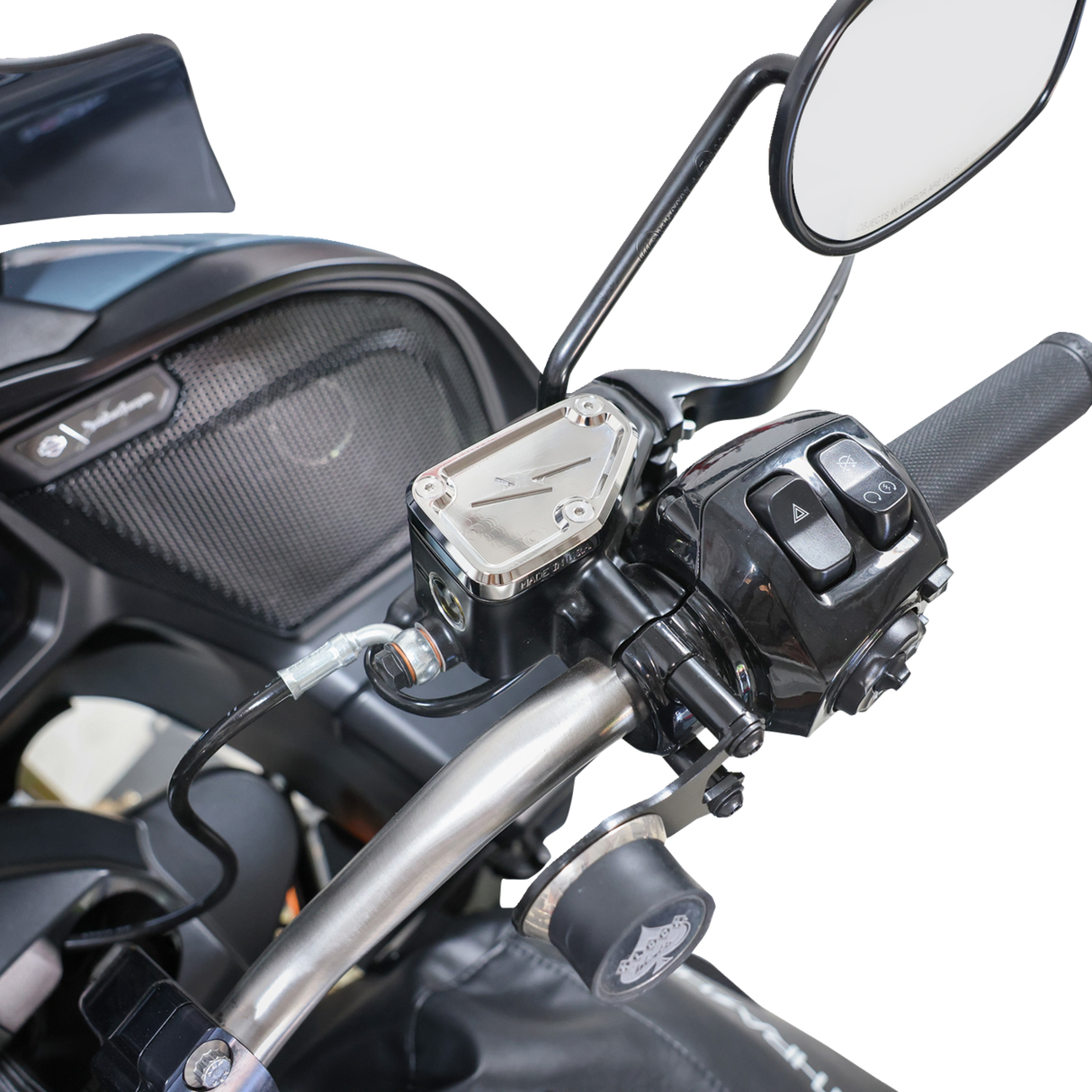 Master Cylinder Cover - Brake - Front - Chrome 2024 - 2024