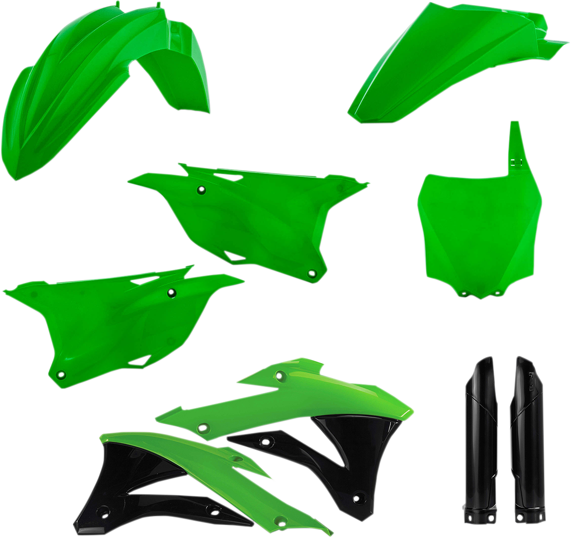 Full Replacement Body Kit - OEM Green/Black 2014 - 2021