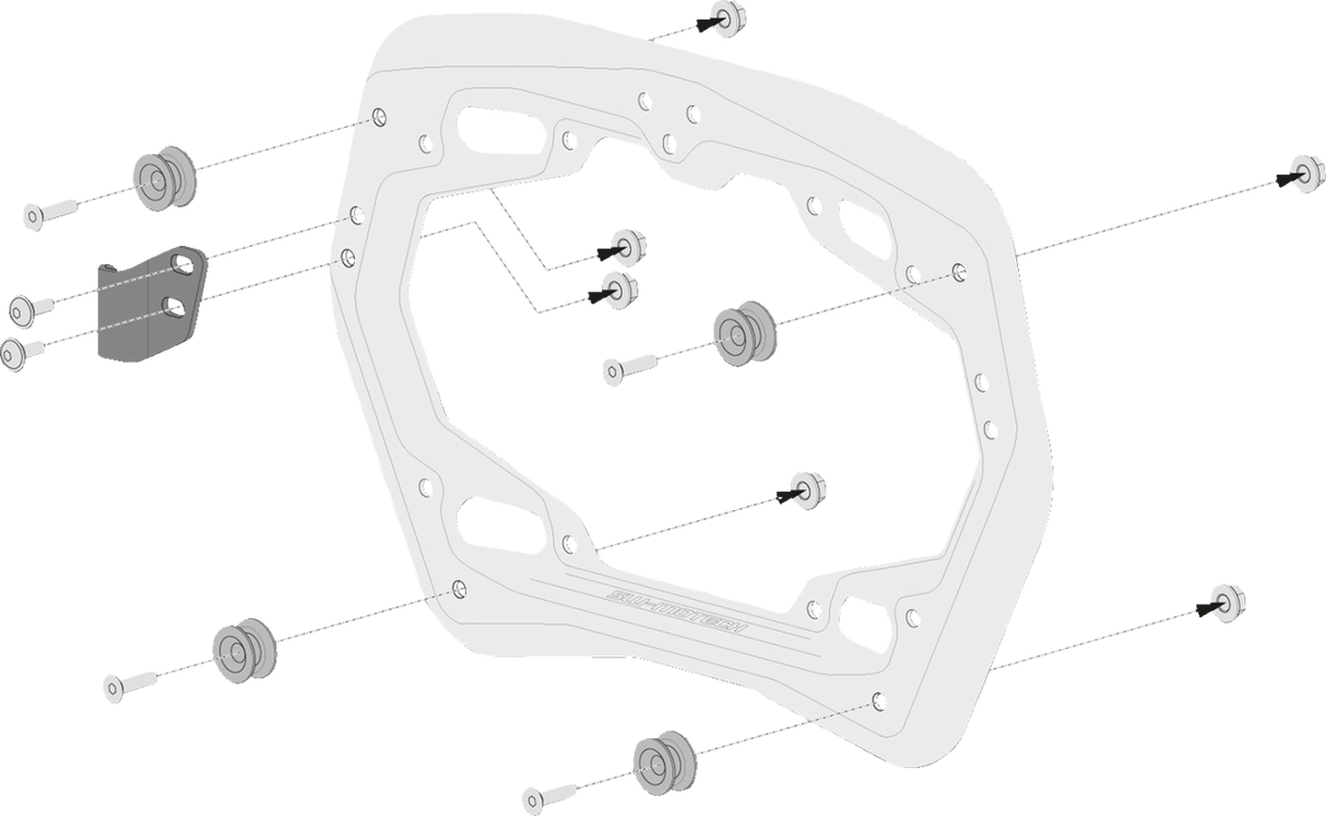 SysBag Side Bag System - Black - Triumph Tiger 900 \'20-\'23 2020 - 2023