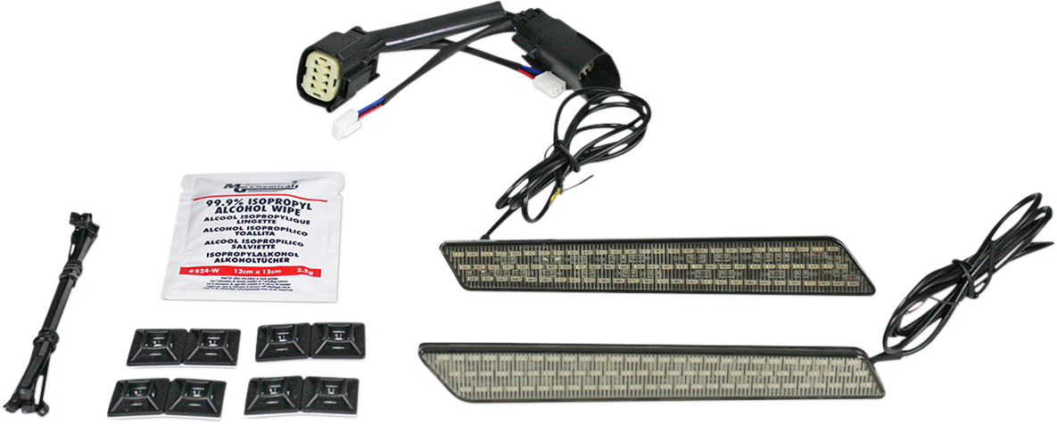 Saddlebag Latch Lights - SS8 - Smoke 2009 - 2013