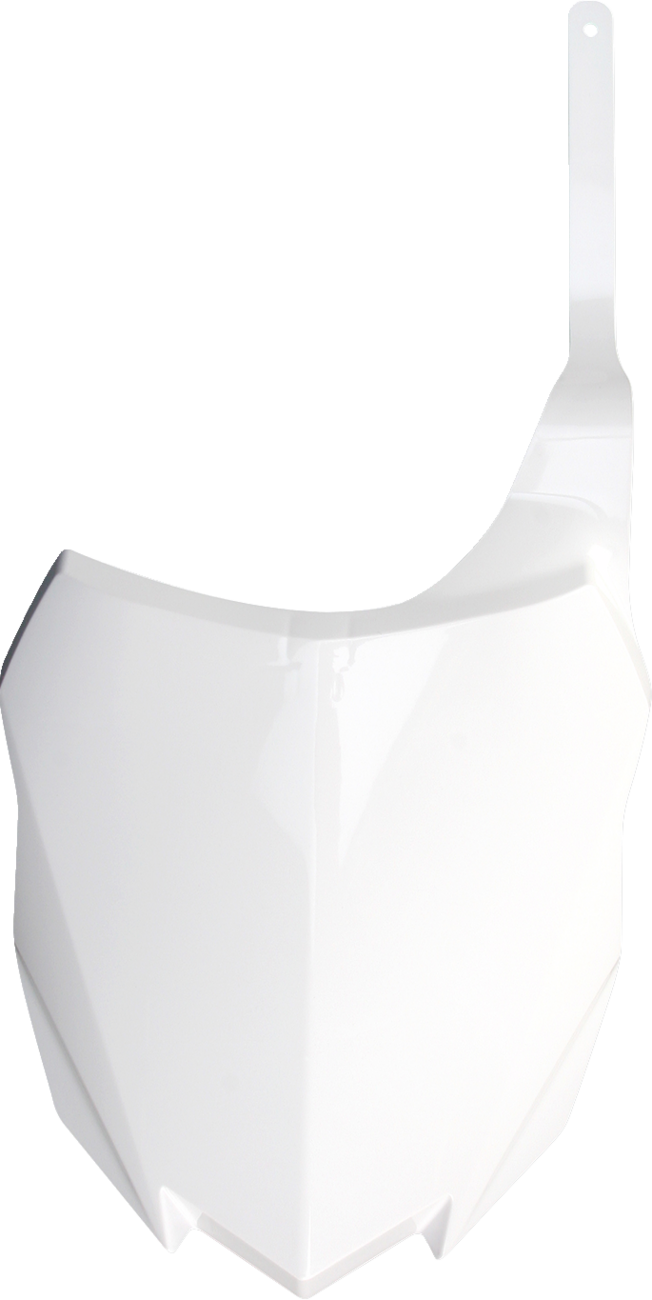 Front Number Plate - White 2013 - 2016