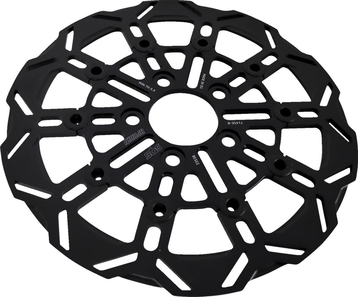 Design \"D\" 10-Spoke Brake Rotor 2018 - 2024