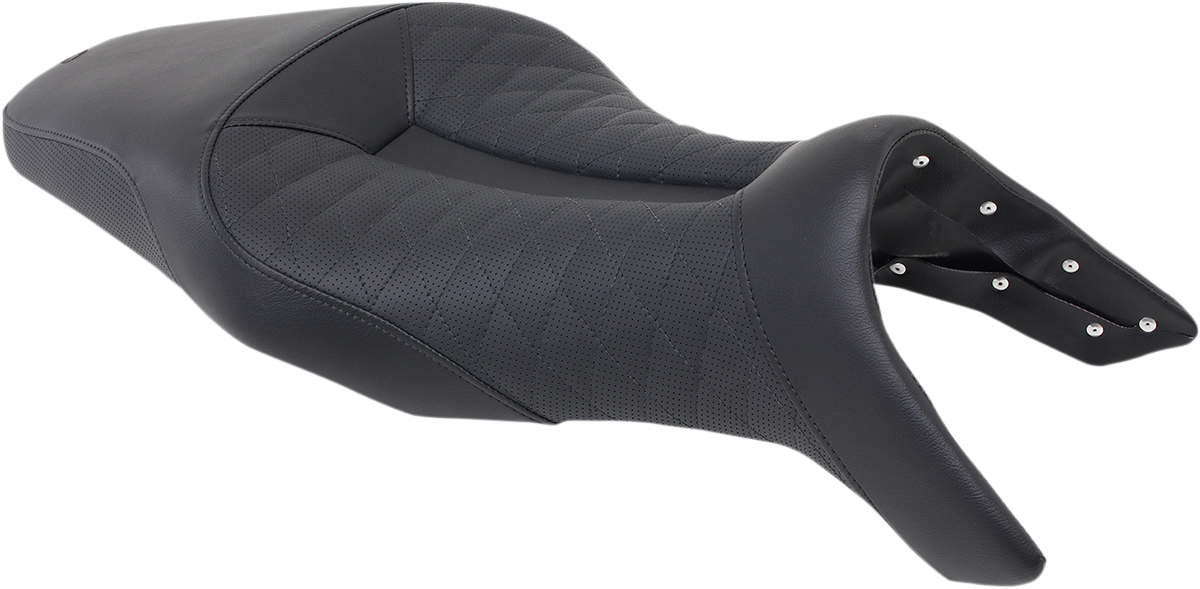 Track Seat - Lattice Stitch - Black - FZ09 \'14-\'19 2014 - 2019