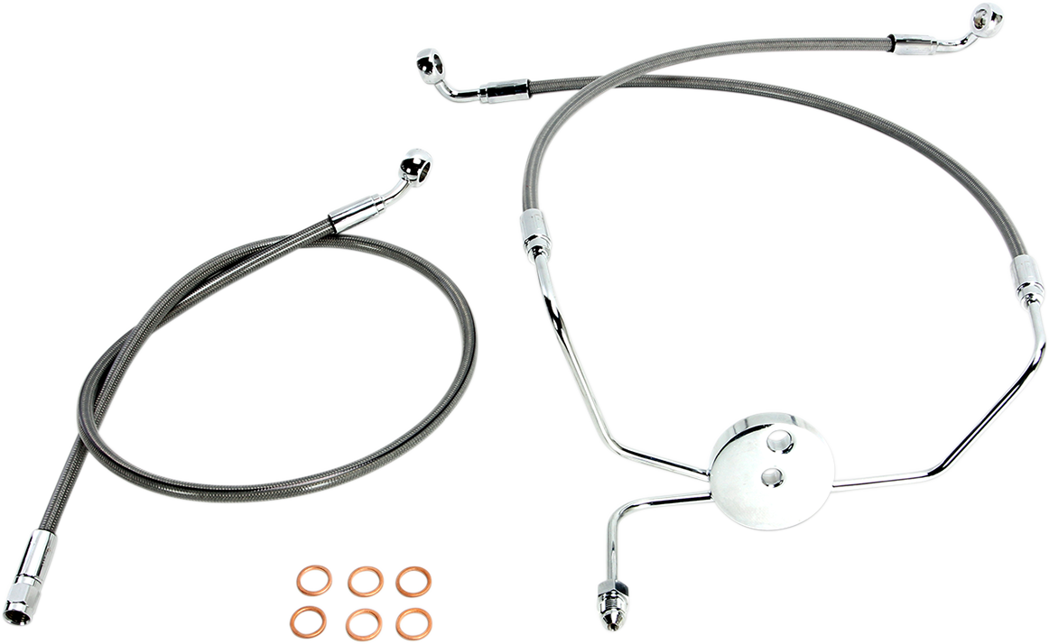 Brake Line - Front - XR - Stainless Steel 1999 - 2007