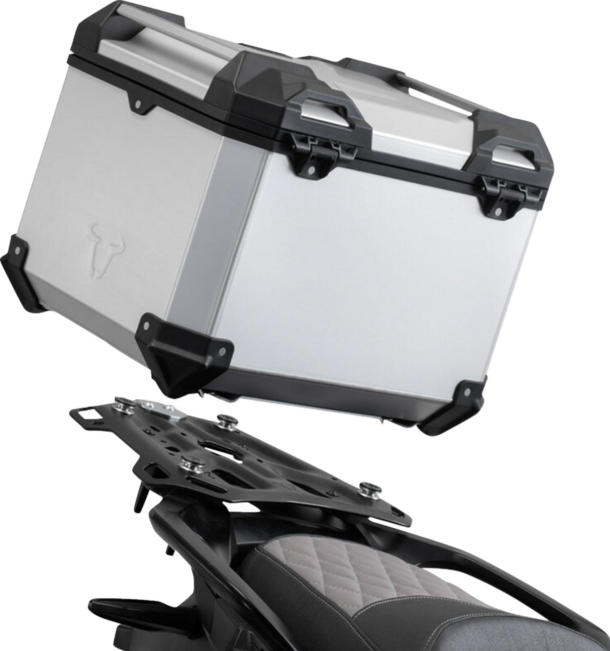 Adventure Luggage System - Silver - Honda NC750 \'14-\'15 2014 - 2015