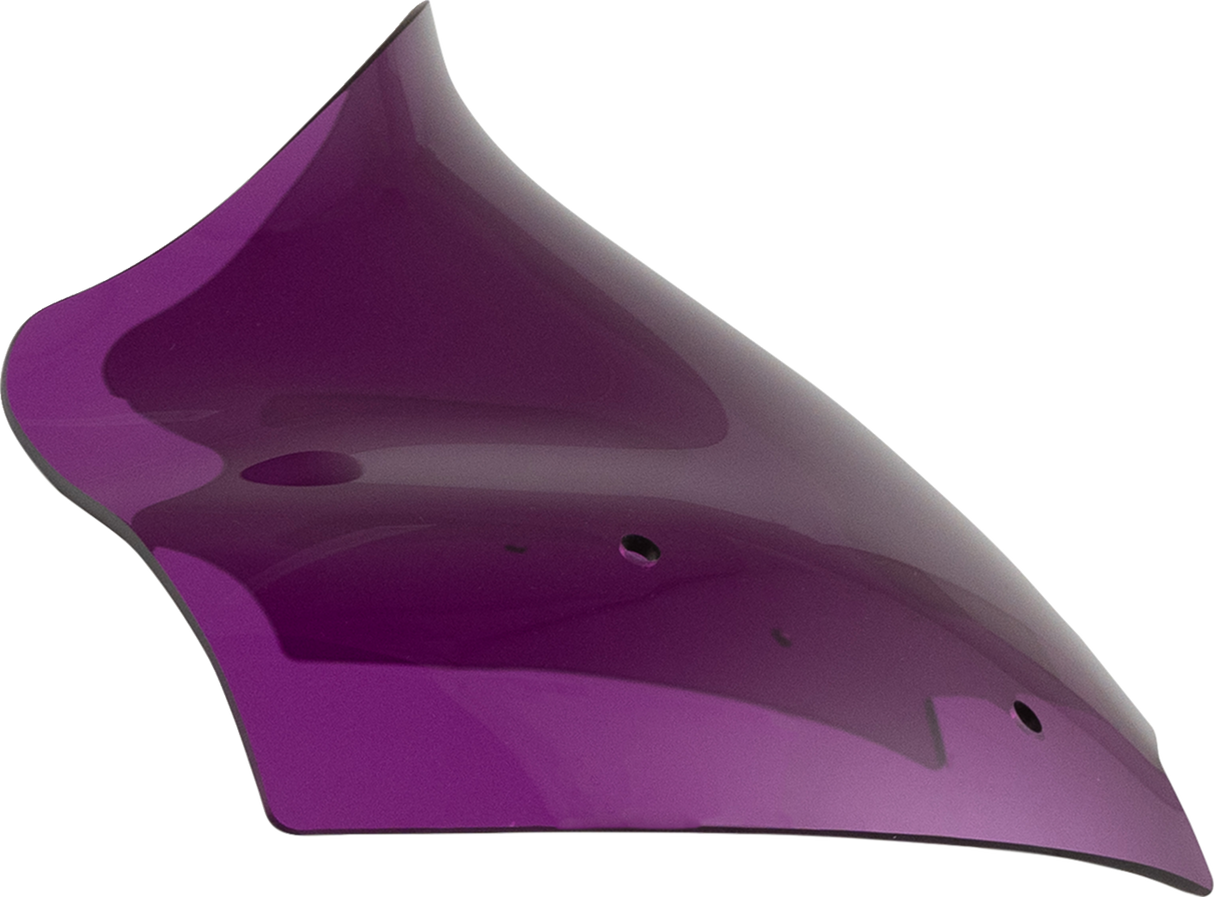 Kolor Flare™ Windshield - 10\" - Purple - FLTR 2023 - 2024