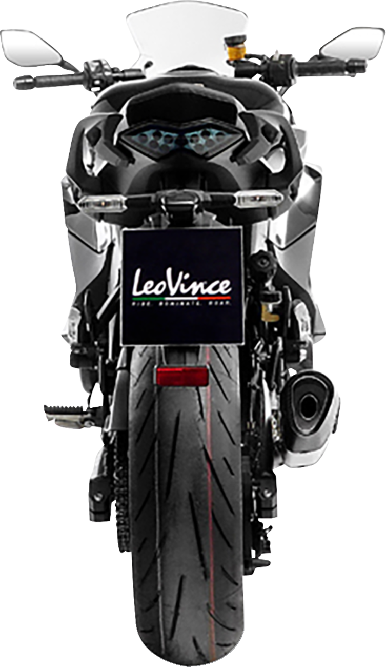 LV-14 R Slip-On Muffler - Stainless Steel - Ninja 1000 SX 2020 - 2024