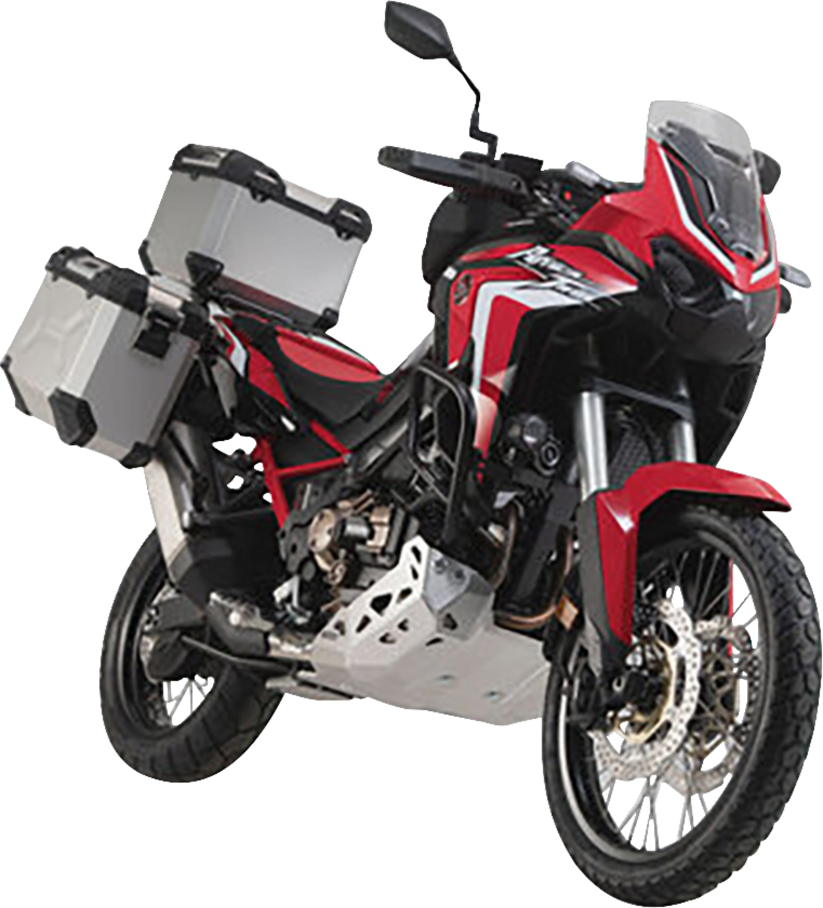 Adventure Luggage System - Silver - Honda Africa Twin \'19-\'21 2019 - 2021
