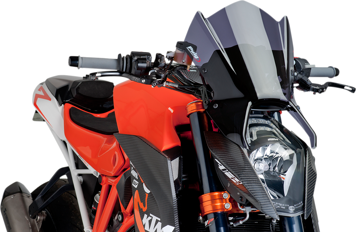 New Generation Windscreen - 16-1/2\" - Dark Smoke - KTM 1290 2014 - 2016